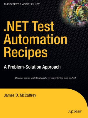 cover image of .NET Test Automation Recipes